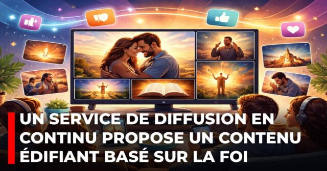 Un service de diffusion en continu propose un contenu édifiant basé sur la foi