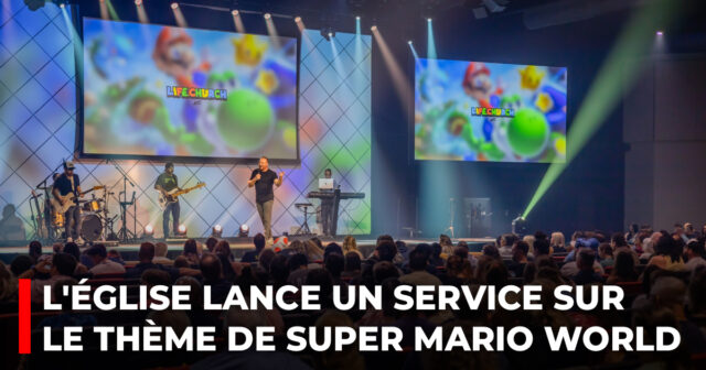 L'église lance un service sur le thème de Super Mario World