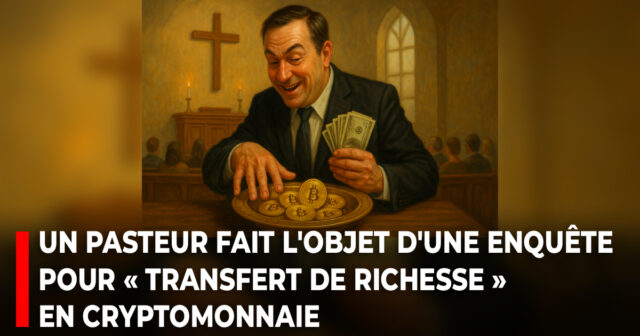 Un pasteur fait l'objet d'une enquête pour « transfert de richesse » en cryptomonnaie